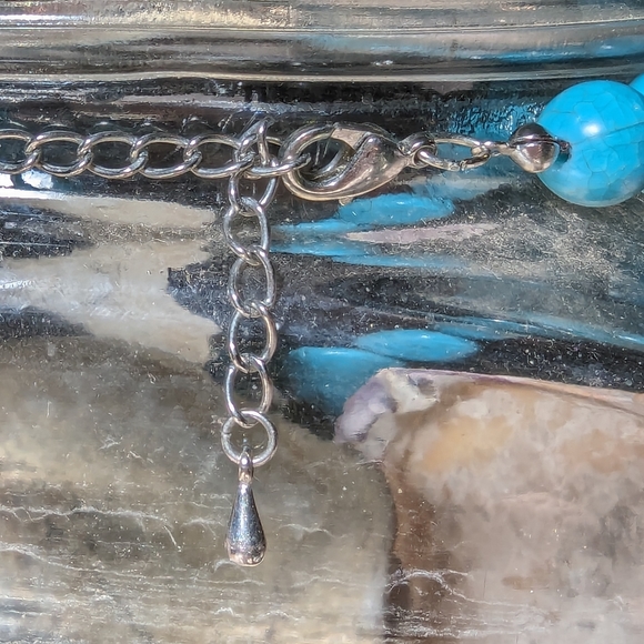 Turquoise necklace and bracelet - Picture 3 of 6